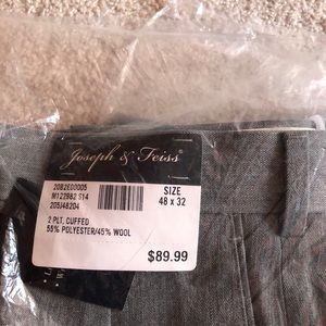 48x32 Gray Mens Dress Pants